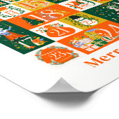 くるみ割りクリスマスホリデーアドベンチャーカレンダー ポスター (角)