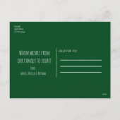 くるみ割りクリスマスホリデーカード シーズンポストカード (裏面)