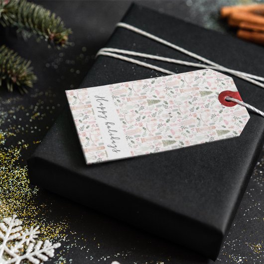 くるみ割りクリスマスホリデーギフトラベル ギフトタグ