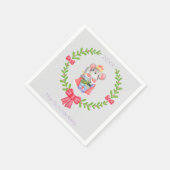 くるみ割りクリスマスマウスキング スタンダードカクテルナプキン (角)