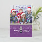 くるみ割りクリスマス写真カード シーズンカード (スタンド正面)