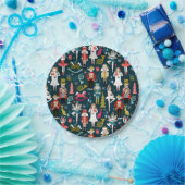 くるみ割りクリスマス紙プレート ペーパープレート (パーティー)