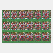 くるみ割りクリスマス追加の名前3 ラッピングペーパーシート (正面2)