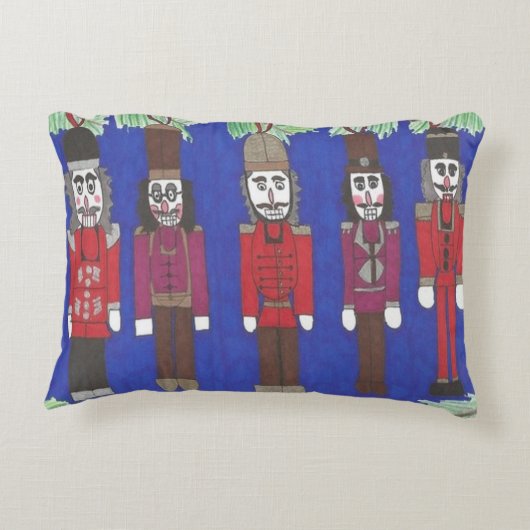 くるみ割りクリスマス アクセントクッション (裏面)