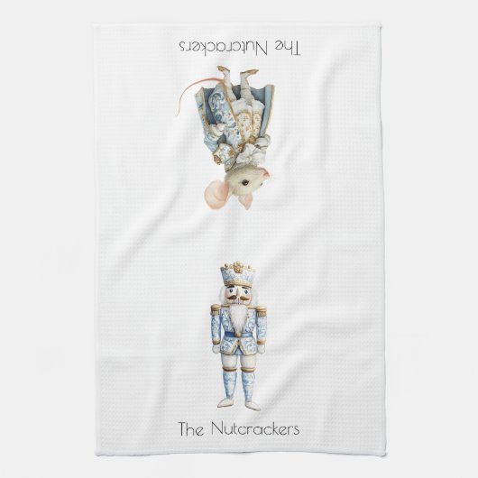 くるみ割りクリスマス キッチンタオル (縦)