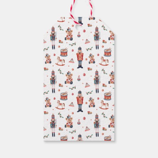 くるみ割りクリスマス ギフトタグ (裏面)