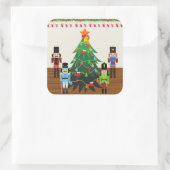 くるみ割りクリスマス スクエアシール (バッグ)