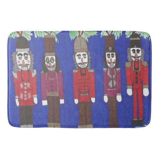 くるみ割りクリスマス バスマット (正面)