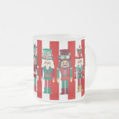 くるみ割りクリスマス フロストグラスマグカップ (正面右)