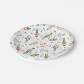 くるみ割りクリスマス ペーパープレート (アングル)