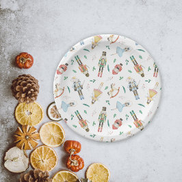 くるみ割りクリスマス ペーパープレート