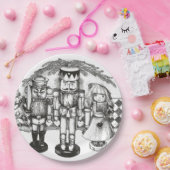 くるみ割りクリスマス ペーパープレート (パーティー)