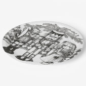 くるみ割りクリスマス ペーパープレート (アングル)