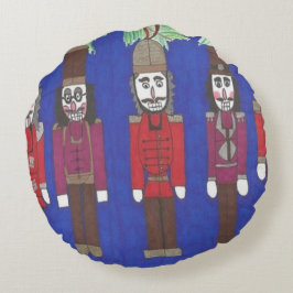 くるみ割りクリスマス ラウンドクッション