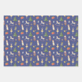 くるみ割りクリスマス ラッピングペーパーシート (正面2)