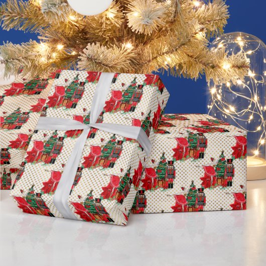 くるみ割りクリスマス ラッピングペーパー (クリスマス)