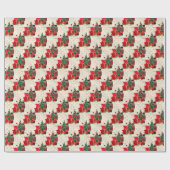 くるみ割りクリスマス ラッピングペーパー (フラット)