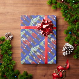 くるみ割りクリスマス ラッピングペーパー