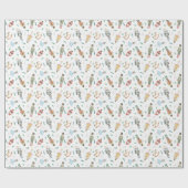 くるみ割りクリスマス ラッピングペーパー (フラット)