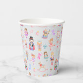 くるみ割りクリスマス 紙コップ (裏面)