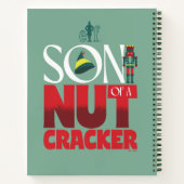 くるみ割りグラフィックの息子 ノートブック (裏面)