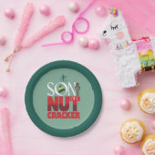 くるみ割りグラフィックの息子 ペーパープレート (パーティー)