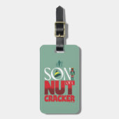 くるみ割りグラフィックの息子 ラゲッジタグ (正面縦)