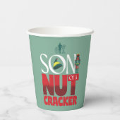 くるみ割りグラフィックの息子 紙コップ (裏面)