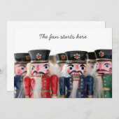 くるみ割りグループの招待 招待状 (正面/裏面)