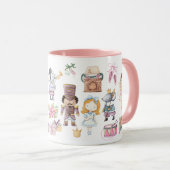 くるみ割りシーンのクリスマスマグ マグカップ (正面右)