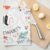 くるみ割りシーンパーソナライズされたキッチンタオル キッチンタオル (四つ折り)