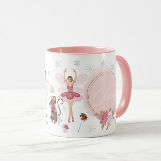 くるみ割りスイーツ名前をカスタムするマグカップ マグカップ (正面右)