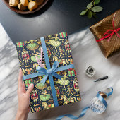 くるみ割りスイートソルジャーマウスキング ラッピングペーパー