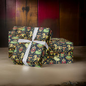 くるみ割りスイートソルジャーマウスキング ラッピングペーパー