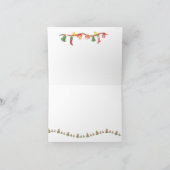 くるみ割りツリー孫クリスマスカード カード (内部)