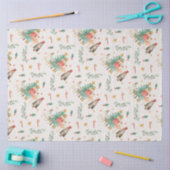 くるみ割りテーマティッシュペーパー – ギフトラップ 薄葉紙 (クラフト)