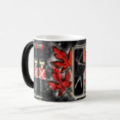 くるみ割りトリオレッドリーフバレリーナ兵士 モーフィングマグカップ (正面左)