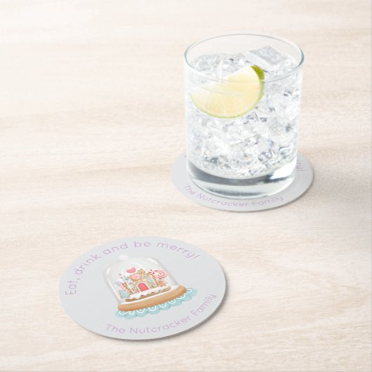 くるみ割りバレエお菓子の国 ラウンドペーパーコースター (インサイチュ)