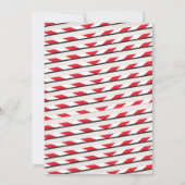 くるみ割りバレエのクリスマスバースデーパーティー 招待状 (裏面)