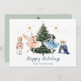 くるみ割りバレエのクリスマス シーズンカード