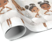 くるみ割りバレエのクリスマス ラッピングペーパー (ロールコーナー)