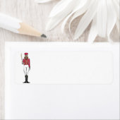 くるみ割りバレエのクリスマス ラベル (インサイチュ)