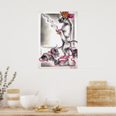 くるみ割りバレエのネズミの王 ポスター (キッチン)