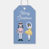 くるみ割りバレエのメリークリスマス ギフトタグ (正面)