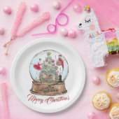 くるみ割りバレエダンサーのクリスマス ペーパープレート (パーティー)