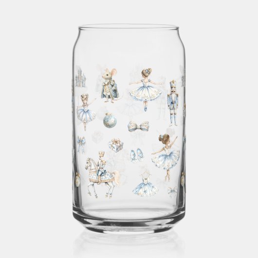 くるみ割りバレエパターン ガラス缶 (裏面)