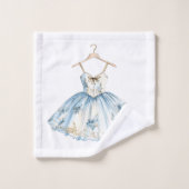 くるみ割りバレエパターン バスタオルセット (ウォッシュタオル)