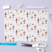 くるみ割りバレエパーソナライズされたクリスマス 薄葉紙 (クラフト)