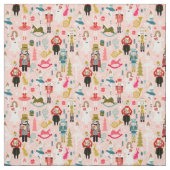 くるみ割りバレエピンク ファブリック (見本)