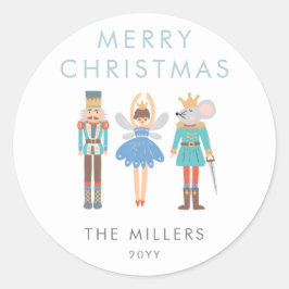 くるみ割りバレエミニマルモダン ラウンドシール